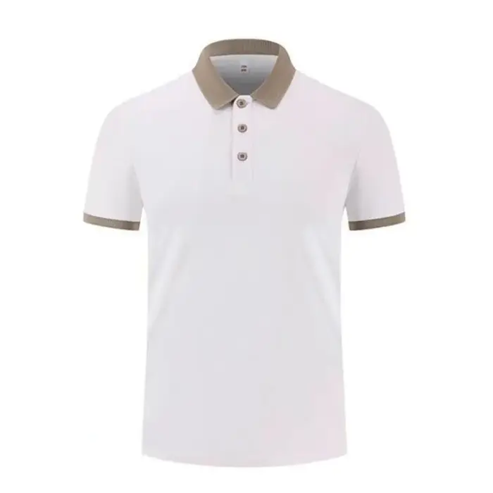 Polo personnalisé avec logo brodé, T-shirt d'été à manches courtes pour homme avec logo imprimé, col