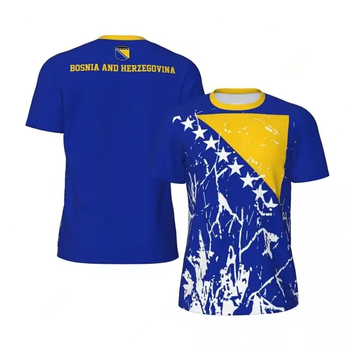 T-shirt à motif de Bosnie-Herzégovine