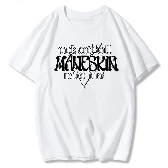 T-shirt surdimensionné pour femmes, graphique Maneskin, mode de rue, esthétique, été, Harajuku, Stre