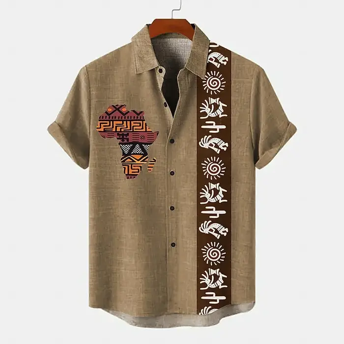 Chemise en lin pour hommes