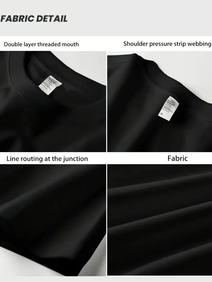 T-shirt pour homme 100% coton avec broderie florale délicate