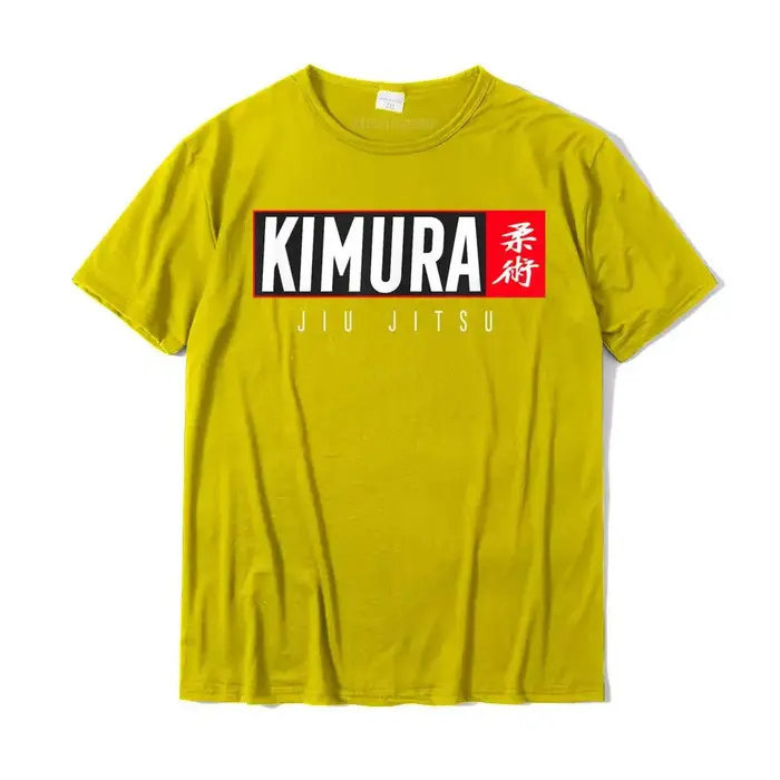 Kimura - T-shirt Jiu Jitsu - BJJ - T-shirts d'arts martiaux brésiliens avec design graphique en coton pour hommes