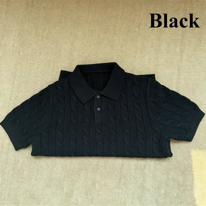 Chemises polo pour hommes, style Old Money, chemises brodées en coton, tissu tricoté, manches courte