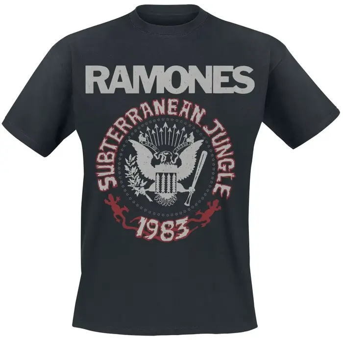 T-shirt Ramones Rock High School