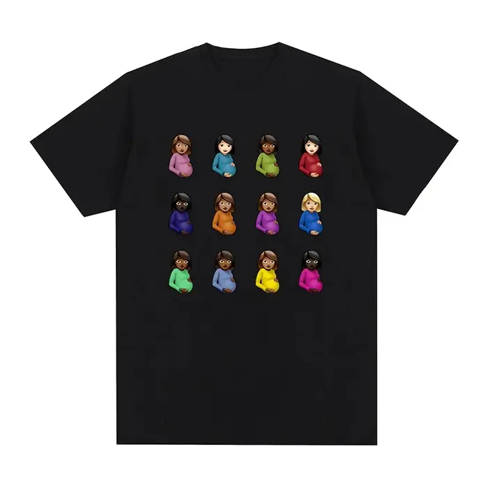 Drake certifié amant garçon CLB Hip Hop noir col rond T-shirt coton peigné unisexe T-shirt nouveau s