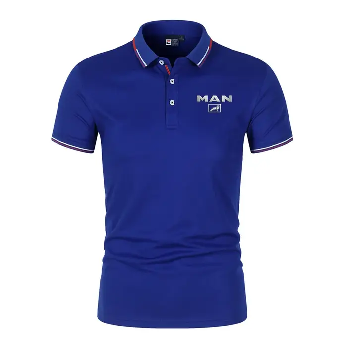 Nouveau camion homme Polos pour hommes été classique Polo hommes à manches courtes de haute qualité 