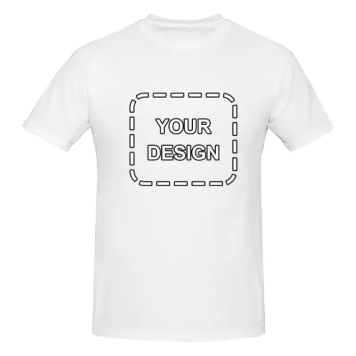 T-Shirt à Manches Courtes avec Logo Personnalisé pour Homme