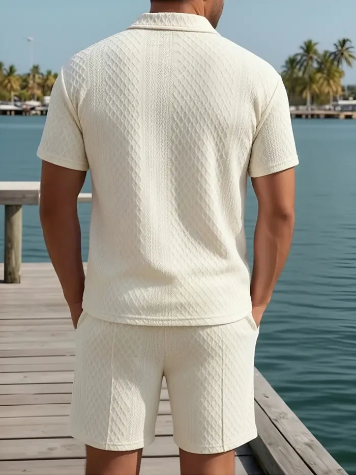 Ensemble polo et short pour homme