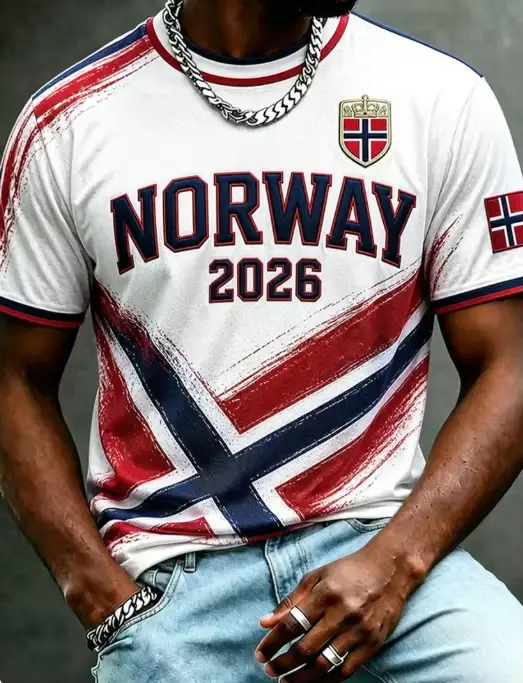 T-shirt de sport pour homme à manches courtes