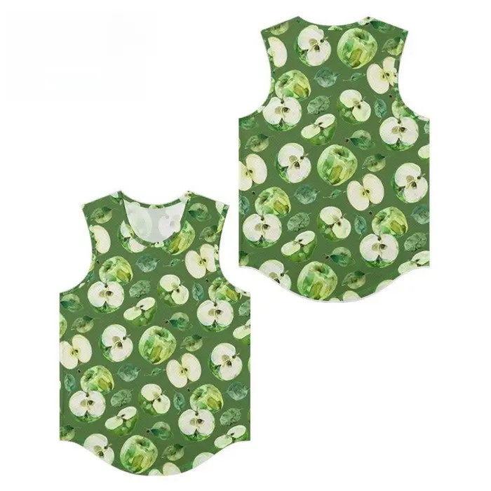 Gilets tendance pour hommes, imprimé de Fruits Orange, Tribal, respirant, essentiel de plage, coupe 
