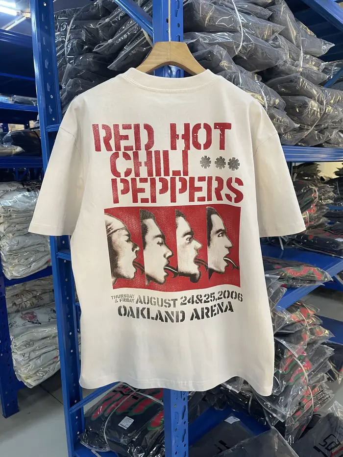 T-shirt vintage Rock Band 2025 coton