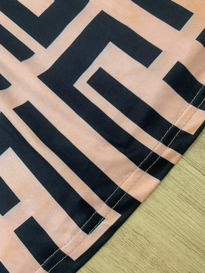 Vêtements pour femmes grande taille, hauts à bretelles imprimés contrastés élégants et à la mode, style printemps, été et automne