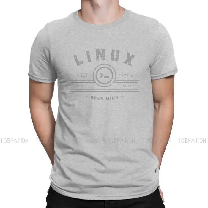 T-shirt Linux exclusif T-shirt homme décontracté