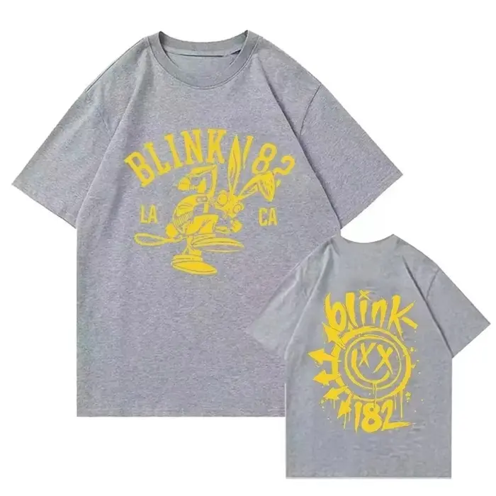T-shirt classique Blink 182 Band World Tour