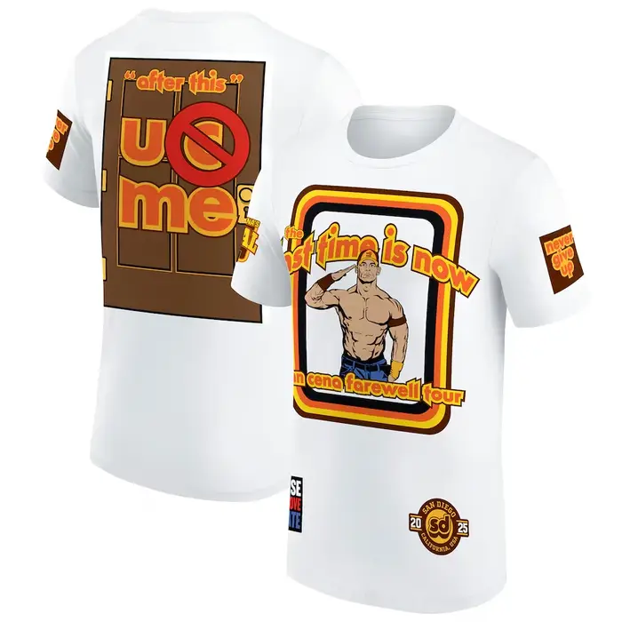 T-shirt pour homme Cena John Farewell Tour 2025