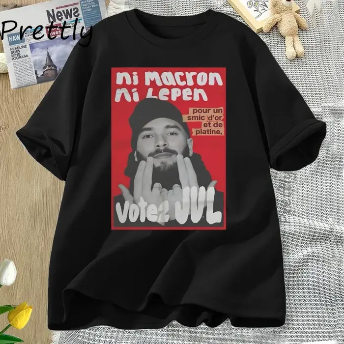 JUL T-shirt rappeur Hip Hop coton à manches courtes