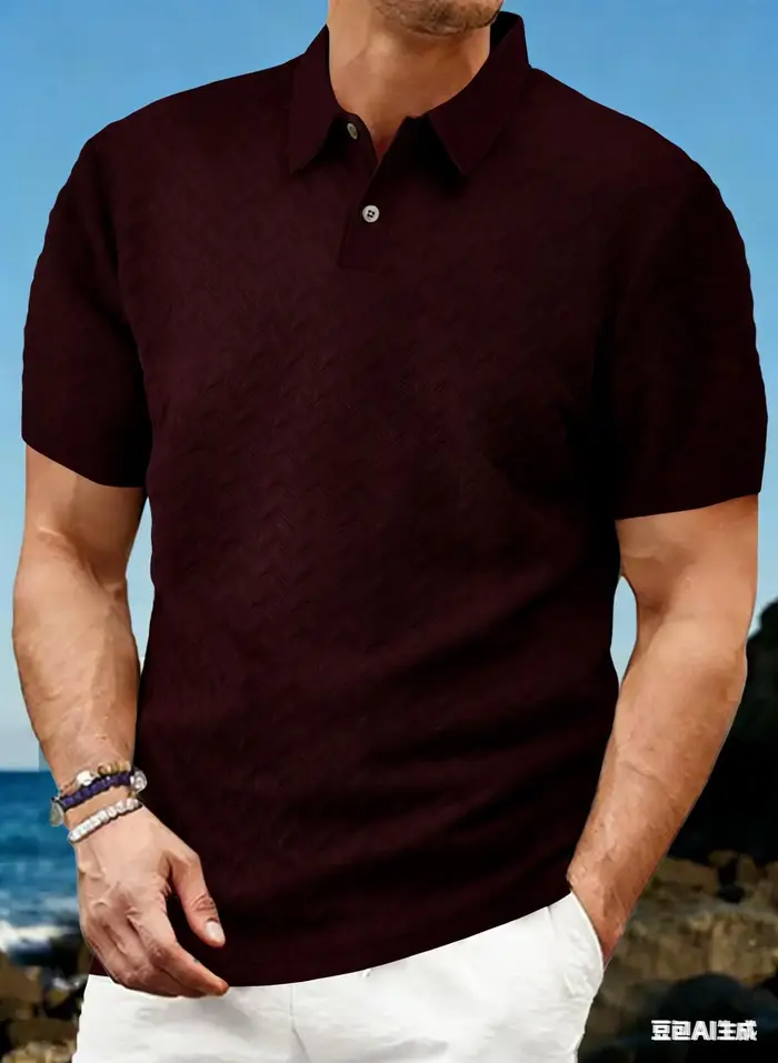 Polo pour homme, manches courtes