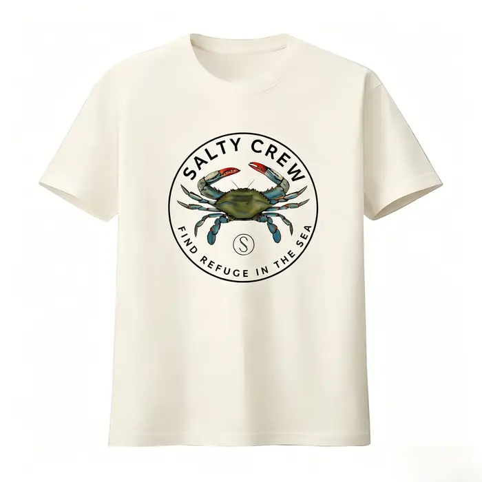 T-shirt Salty Crew Blue Crabber : Trouvez un refuge dans la mer – Mode streetwear, vêtements pour ho