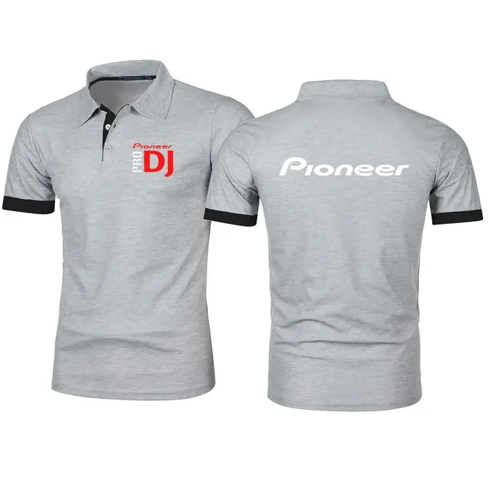 Polo Homme Homme DJ Pioneer PRO Manches Courtes Sportif Été Y-Jgreeting Taille S-8XL