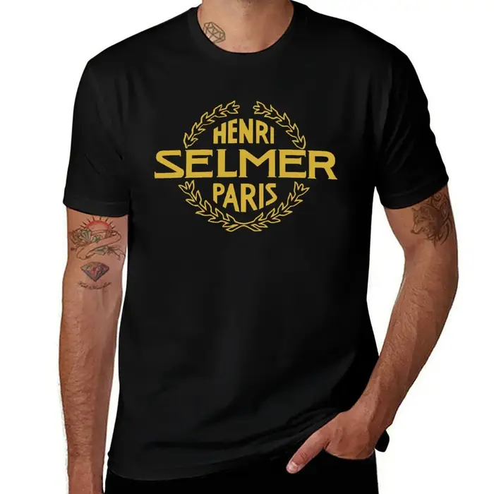 Henri T-Shirt graphique selmer chemises designer homme paris t t chemises drôles pour