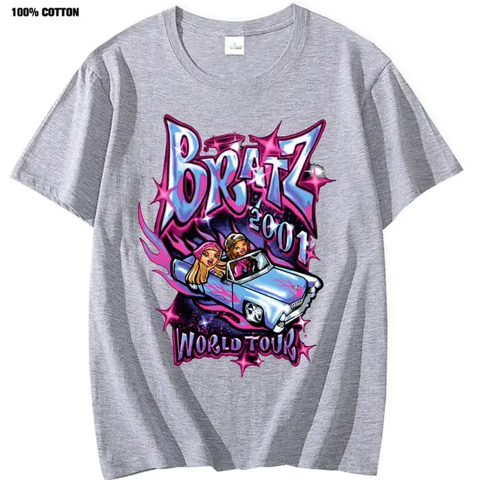 Bratz-T-shirt manches courtes pour femme