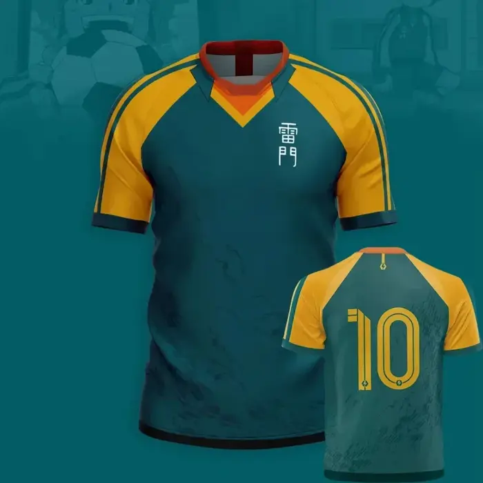Japon Anime maillot de football Inazuma onze Kaio T-shirt haut Vintage hommes femmes vêtements Harajuku hauts sport