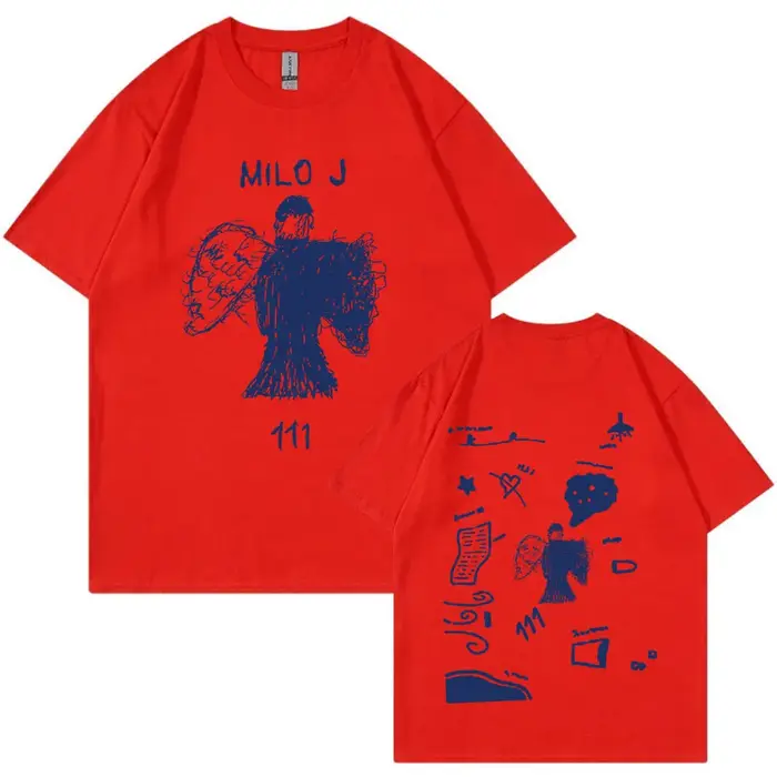 Rappeur Milo J 111 Album Merch T-shirt hommes femmes vêtements Harajuku Hip Hop