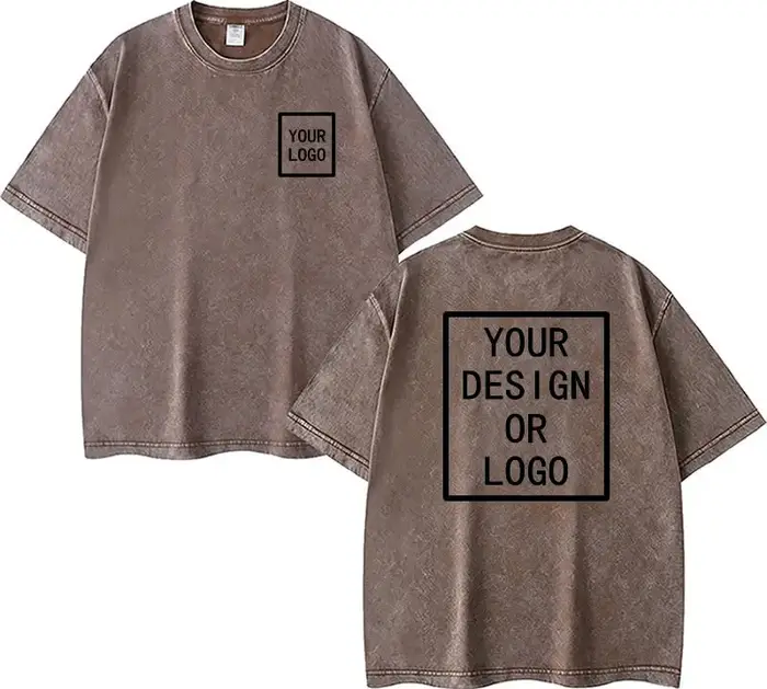 T-shirt en coton personnalisé, créez votre propre design ici, texte personnalisé, style rétro, t-shi
