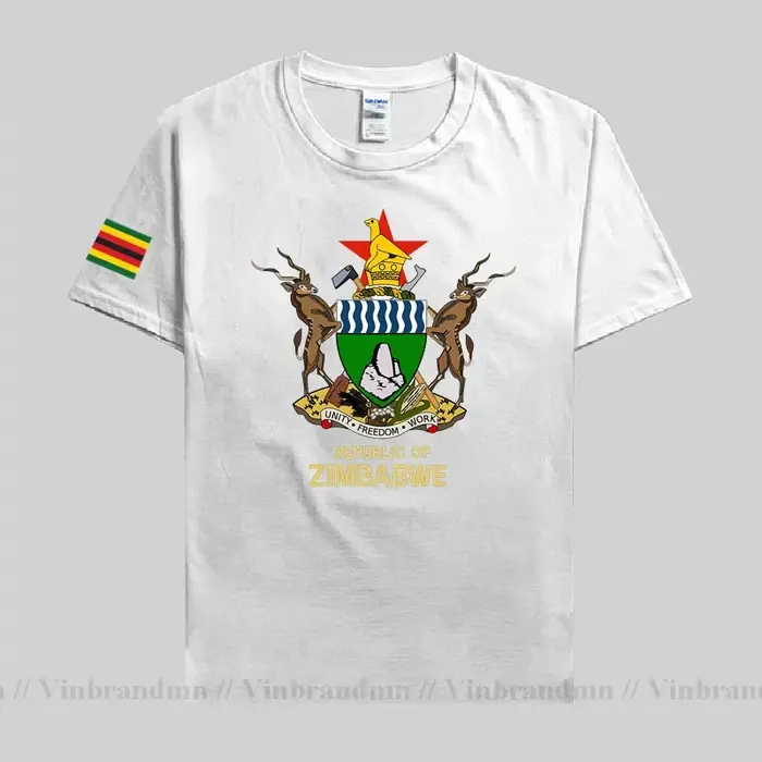 Zimbabwe hommes T-shirt classique Jersey Nation équipe