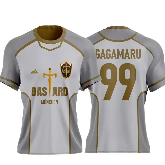 T-shirt Anime Blue Lock 2026 Nouveau Bastard Munchen 99 Gagamaru Imprimé 3D Manches Courtes Col Rond