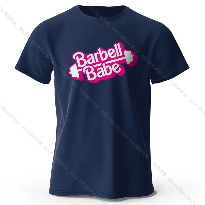 T-shirt imprimé de gym rose pour hommes et femmes, t-shirts graphiques amusants, 100% coton, été