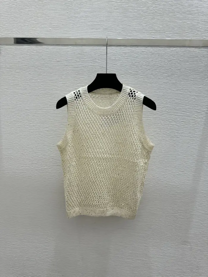 Débardeur en tricot pour femme de haute qualité