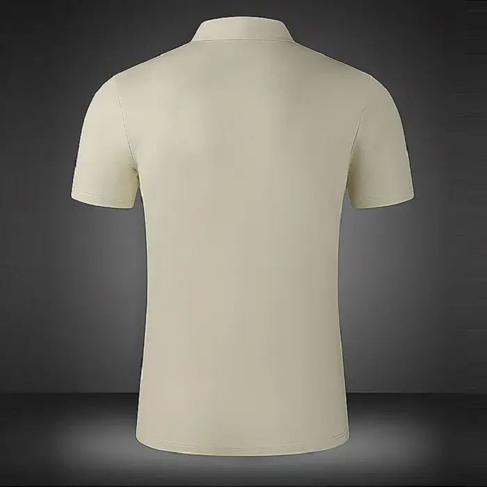Polo à manches courtes et col rabattu pour homme