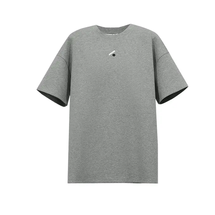 T-shirts pour femmes Amii, col rond, épaules tombantes, broderie géométrique, hauts amples d'automne, vêtements décontractés et confortables pour femmes 12623030