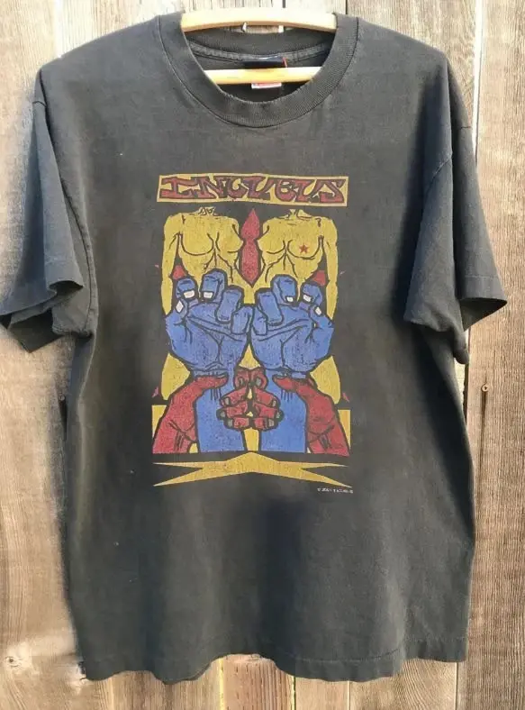 Chemise graphique Incubus Band Tour 2001, chemise unisexe en charbon de bois, réédition du t-shirt p