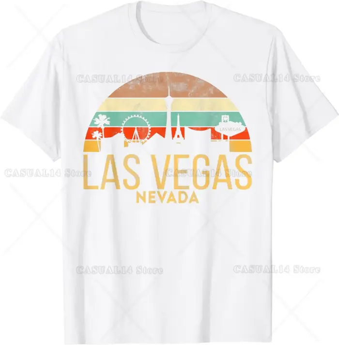 T-shirt vintage TolVEGAS pour hommes et femmes