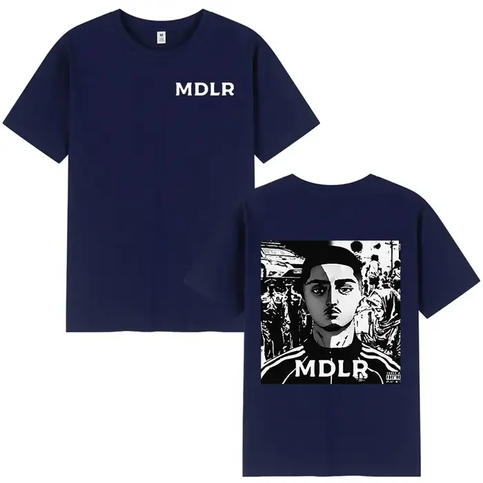 Rappeur Morad MDLR impression graphique t-shirt mode Hip Hop rue à manches courtes T-shirts hommes femmes haute qualité