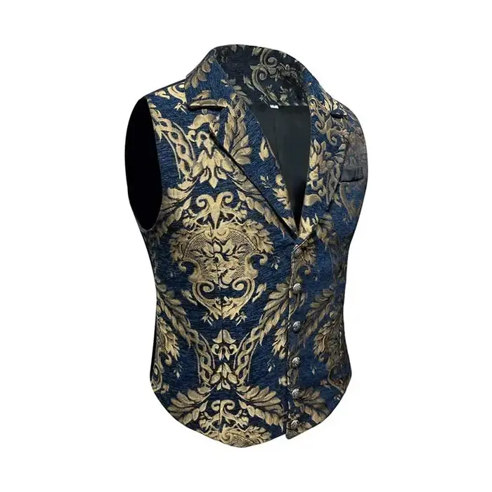 Gilet Homme Tendance Style Coréen à Bouton Unique