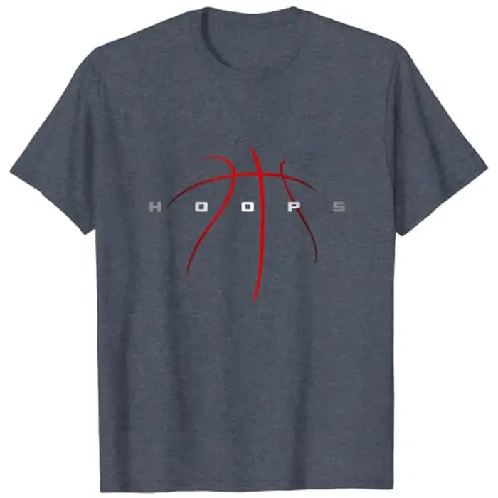 T-shirt de basket-ball en déclin, vêtements de sport, plus tard