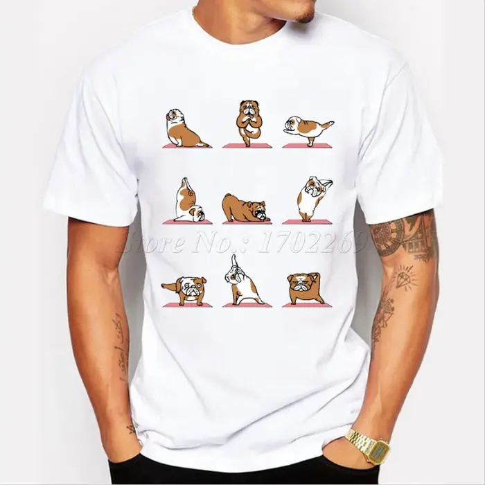 T-shirt au design humoristique pour hommes