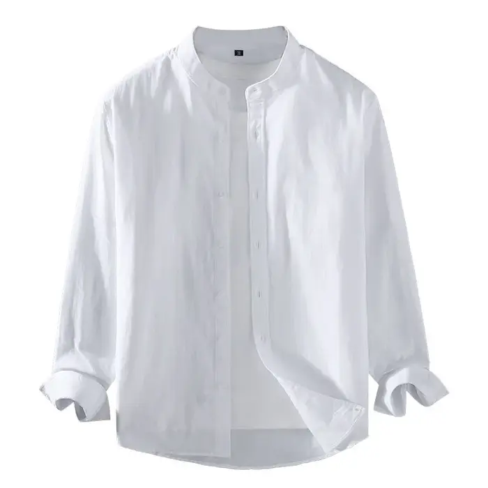 Chemise en lin pour hommes