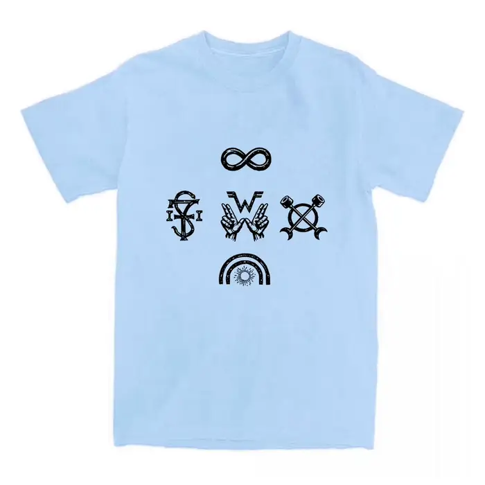 Weezer Shine Again – T-shirt unisexe en coton à manches courtes