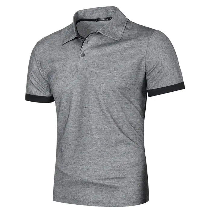 Polo à manches courtes pour hommes