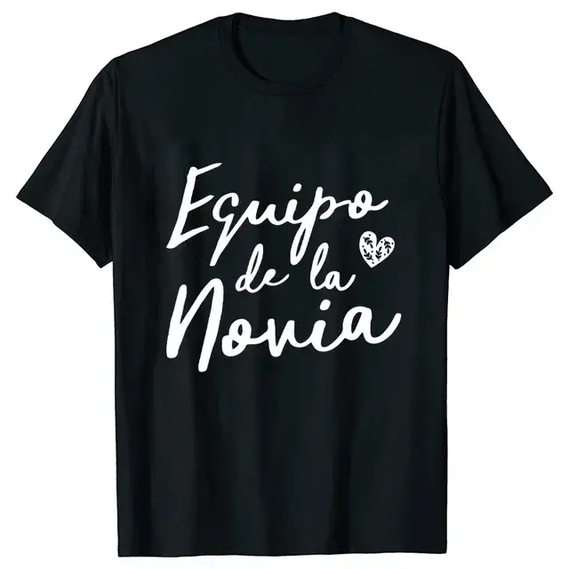 T-shirt Team Bride pour filles espagnoles