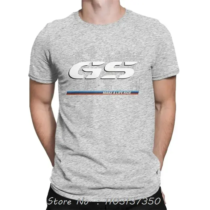 T-shirt graphique en coton pour 1250 GS, streetwear, offre spéciale
