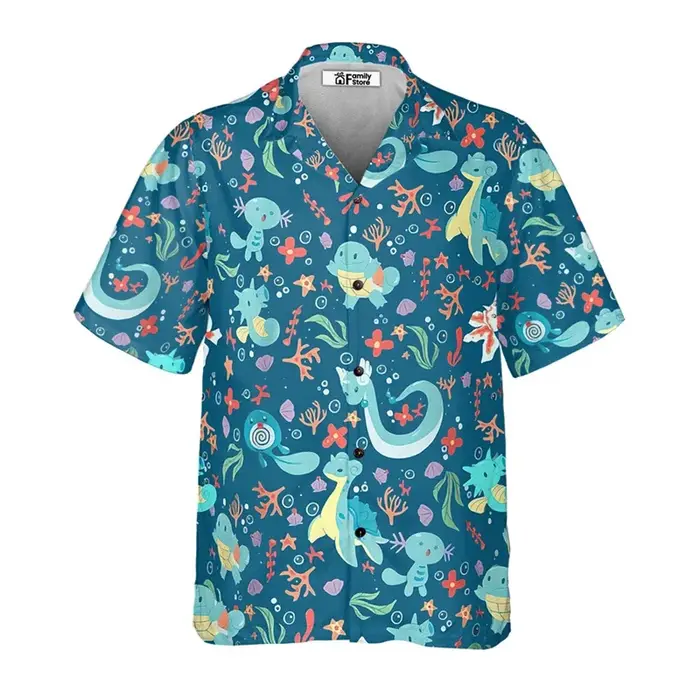 Chemise hawaïenne imprimée en 3D pour hommes, chemise d'été amusante, chemisier à revers à manches c