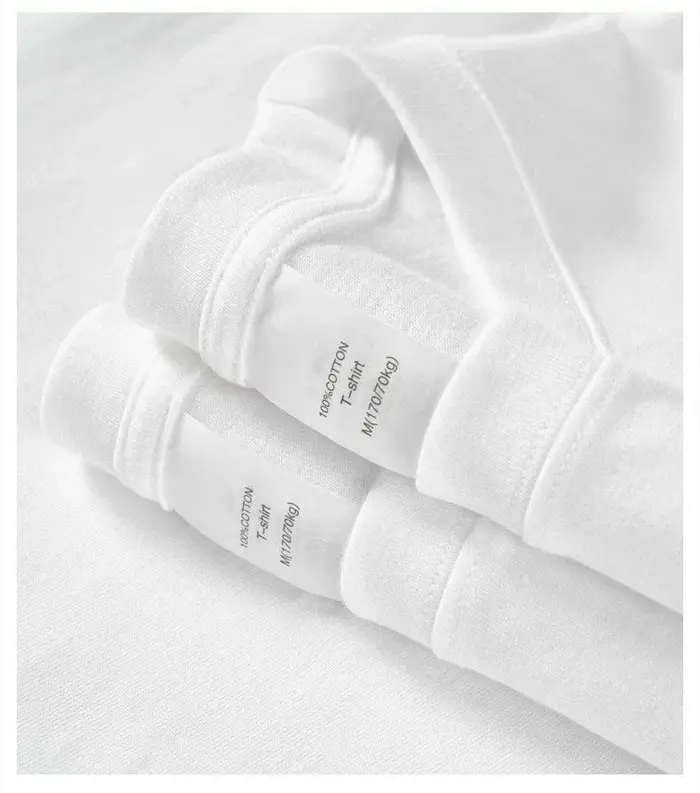 T-shirt unisexe en coton à manches courtes imprimé lettres, tendance mode été 2026, marque de luxe