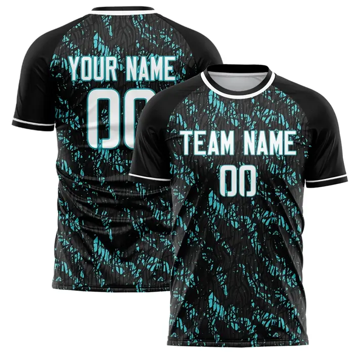 Nom de l'équipe personnalisé numéro nom T-shirt de Football