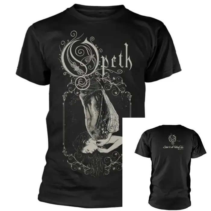T-Shirt Opeth Haxprocess Band 100% coton