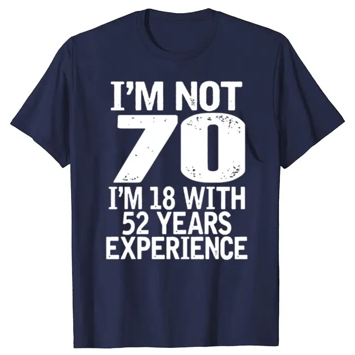 T-shirt d'anniversaire pour homme